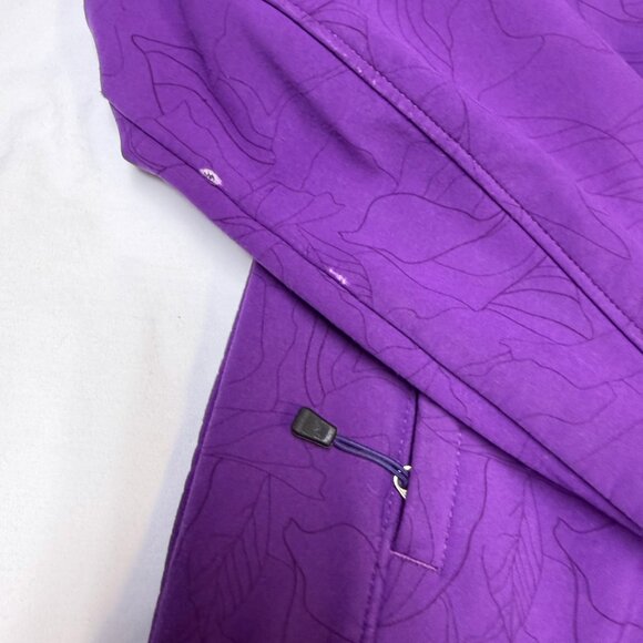 The North Face Apex Bionic Jacket Women’s Small Purple Floral GUC - Picture 8 of 14